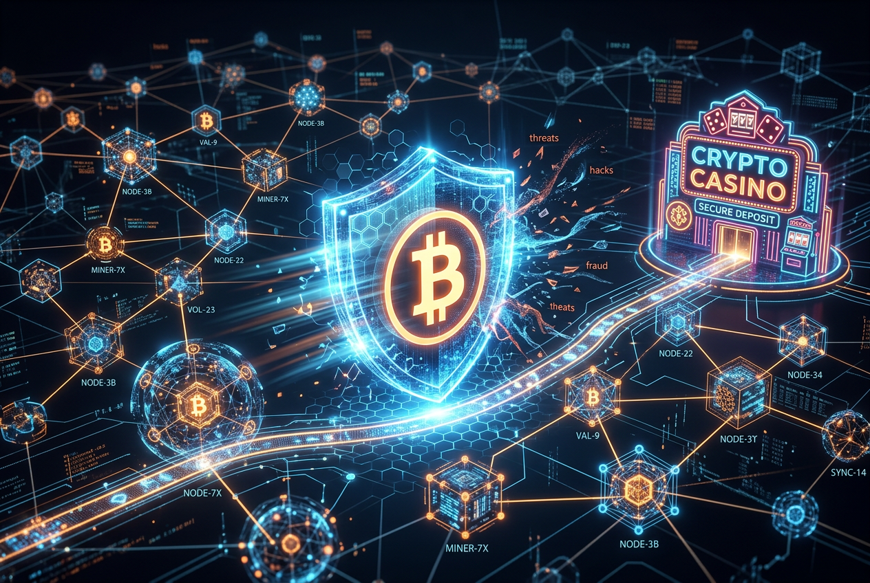 Bezpieczne przesyłanie kryptowalut do kasyna online